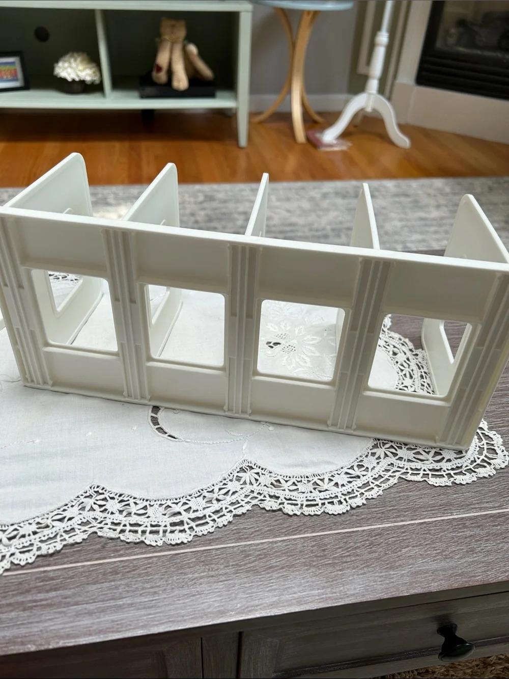 White Handbag Organizers, set of 2